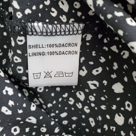 COSONEN WOMEN'S CASUAL RUFFLED TUNIC DRESS SIZE MEDIUM - Picture 3 of 6